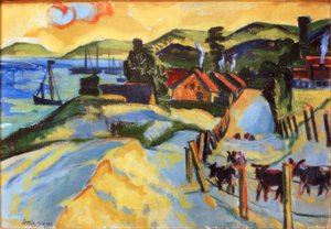 Abend von Max Pechstein