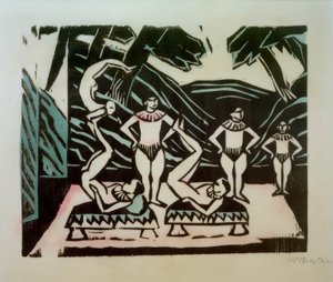 acrobates - Max Pechstein