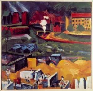 Vue de Schmargendorf - Max Pechstein