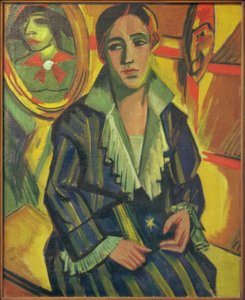 Portrait de Mme Plietzsch - Max Pechstein