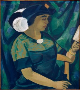 Portrait de Lotte Pechstein - Max Pechstein