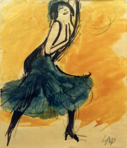 Danseuse de cakewalk - Max Pechstein