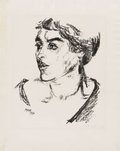 Portrait de femme - Portraits X - Têtes III - Max Pechstein