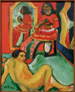 Indien et femme - Max Pechstein