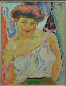 Jeune fille - Max Pechstein