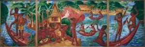 Triptyque de Palau - Max Pechstein