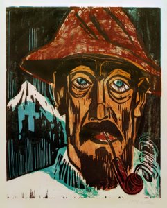 Suisse fumeur - Max Pechstein