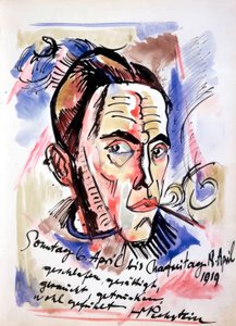 autoportrait - Max Pechstein