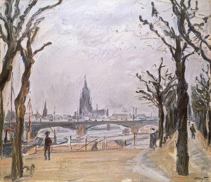 Vue de Francfort