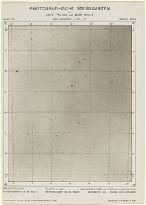 Photographische Sternkarten 2 mars 1906, 2253 - Max Wolf, Johann Palisa