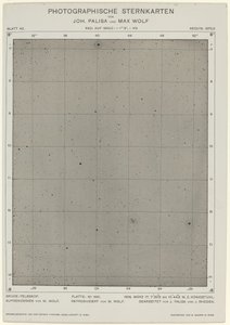 Photographische Sternkarten (17 mars 1906) - Max Wolf and Joh. Palisa