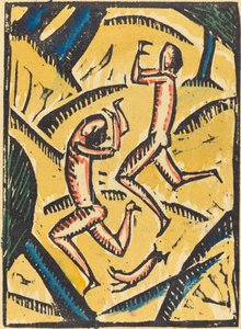 Deux danseuses nues dans un paysage - Max Zachmann