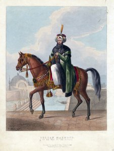 Portrait de Mahmoud II, Sultan de l