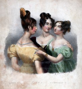 Trois dames du 19e siècle
