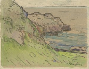 Côte rocheuse en Bretagne - Maxime Camille Louis Maufra