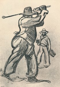 Le Joueur de Golf - Maxime Pierre Jules Dethomas