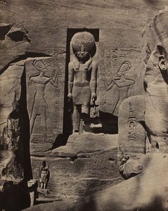 Abou Simbel, sculptures à l