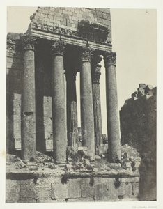 Baalbeck (Héliopolis), Temple De Jupiter, Vue Prise à L
