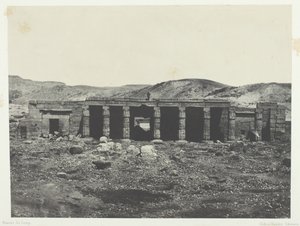 Gournah, Palais de Ménephta 1er, Thèbes, 1849-51, imprimé en 1852