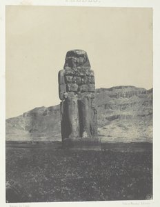 Gournah, Statue de Memnon, Thèbes
