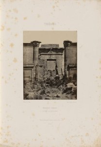 Grand temple de Dendérah - Maxime Du Camp