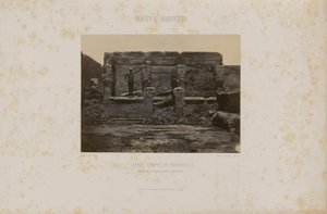 Grand temple de Dendérah - Maxime Du Camp