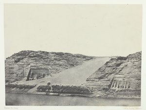 Ibsamboul, Les Deux Spéos, Nubie, 1849-51, imprimé en 1852 - Maxime Du Camp