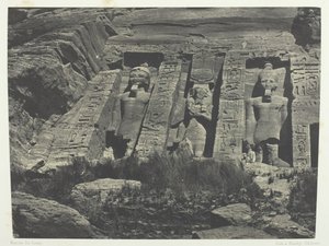 Ibsamboul, partie méridionale du spéos d