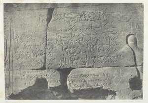 Inscription Démotique, Grand Temple d