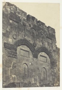 Jérusalem, Porte Dorée (Bab-El-Daharieh); Palestine - Maxime Du Camp