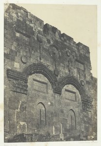 Porte Dorée Bab-El-Daharieh, Jérusalem, Palestine - Maxime Du Camp