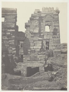 Médinet-Habou, Façade Septentrionale du Gynécée de Ramsès-Méiamoun; Thèbes