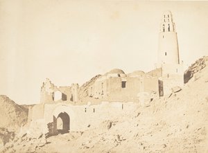 Mosquée de Belal, au sud de Philae Rive droite, 11 avril 1850 - Maxime Du Camp
