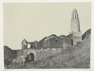 Mosquée de Bellal au Village de Bab; Nubie - Maxime Du Camp