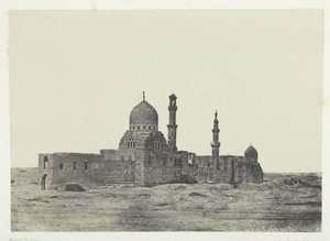 Mosquée et tombeau des Ayyoubides, Le Caire, 1849-51, imprimé en 1852 - Maxime Du Camp