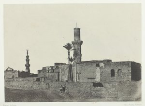 Mosquée près de Bab-el-Saïda, Le Caire, 1849-51, imprimé en 1852