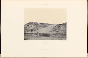 Nubie. Ibsamboul. Les deux spéos - Maxime Du Camp