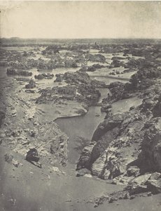 Nubie. Vue Cavalière de la Seconde Cataracte, 1850 - Maxime Du Camp