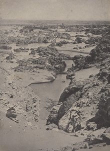 [Nubie. Vue cavalière de la seconde cataracte.] - Maxime Du Camp