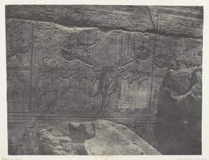 Palais de Karnak, Sculptures Extérieures du Sanctuaire de Granit; Thèbes