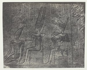 Palais de Karnak, Sculptures Extérieures du Sanctuaire de Granit; Thèbes