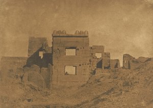 Pavillon ou Gynécée de Ramsès-Meiamoun, à Médinet-Habou - Maxime Du Camp