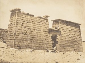 Pylônes du Temple de Sébona - Maxime Du Camp