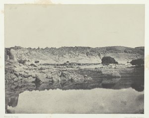 Rive septentrionale du Nil, village d