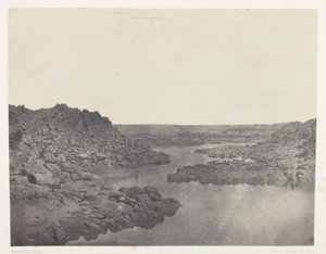 Sortie de la Première Cataracte, Haute-Égypte - Maxime Du Camp