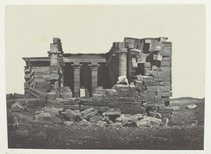 Temple De Maharakkah Hièra Sycaminos Des Grecs, Nubie - Maxime Du Camp