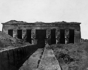 Temple de Denderah, Haute-Égypte, 1852 - Maxime Du Camp