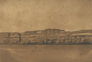 Vue de Djebel-el-teir et du Couvent de la Poulie - Maxime Du Camp
