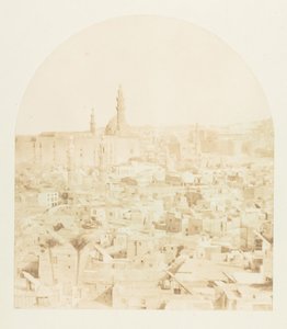 Vue générale du Caire, prise de la Mosquée Tegloun