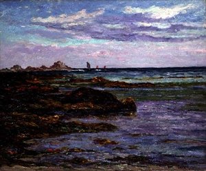 Côte de Bretagne, vers 1910 - Maxime Emile Louis Maufra
